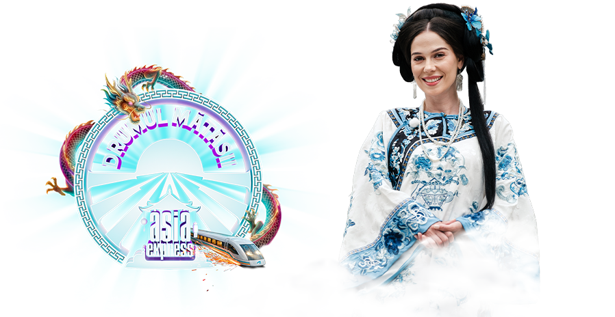 logo Asia Express si Irina Fodor