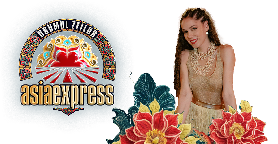 logo Asia Express si Irina Fodor